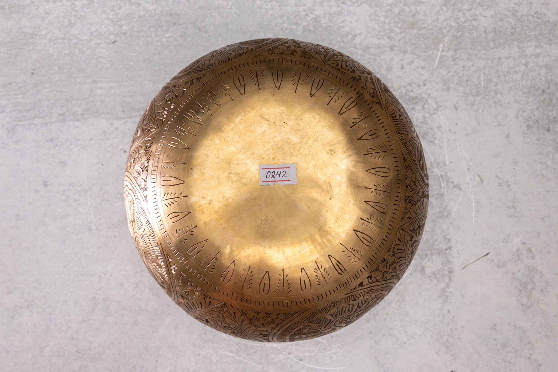 9" E Tone 3rd Octave Bronze 0842