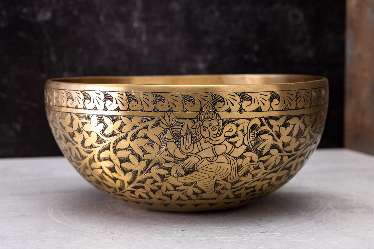 8.5' F# Tone 3rd Octave Bronze 0851