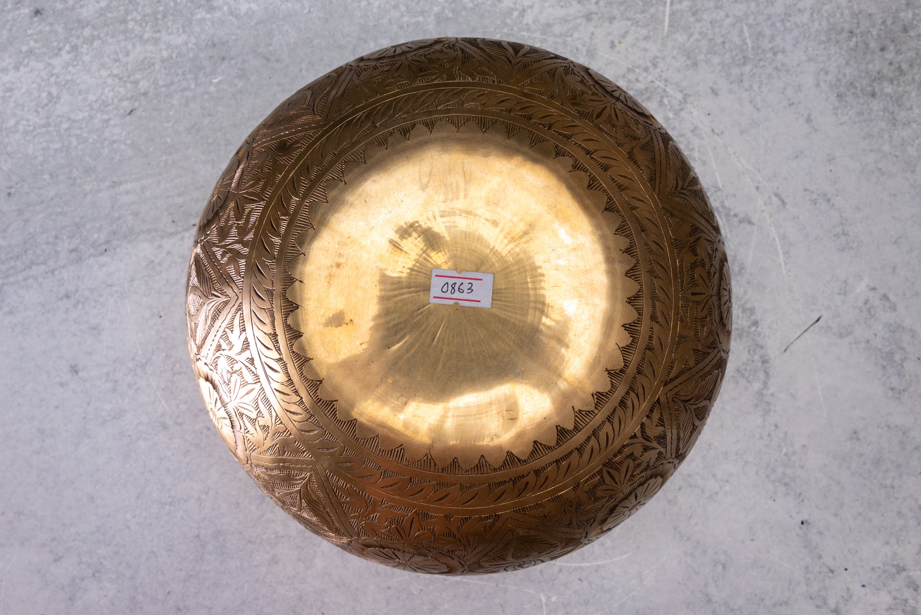 9.5' D Tone 3rd Octave Bronze 0863
