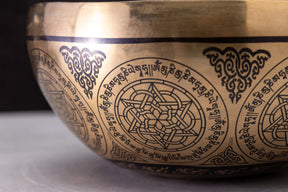 7.75' A Tone 3rd Octave Bronze 0892