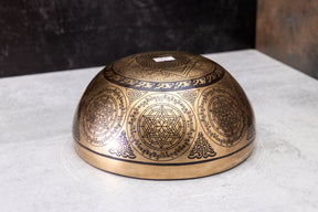 7.75' A Tone 3rd Octave Bronze 0892