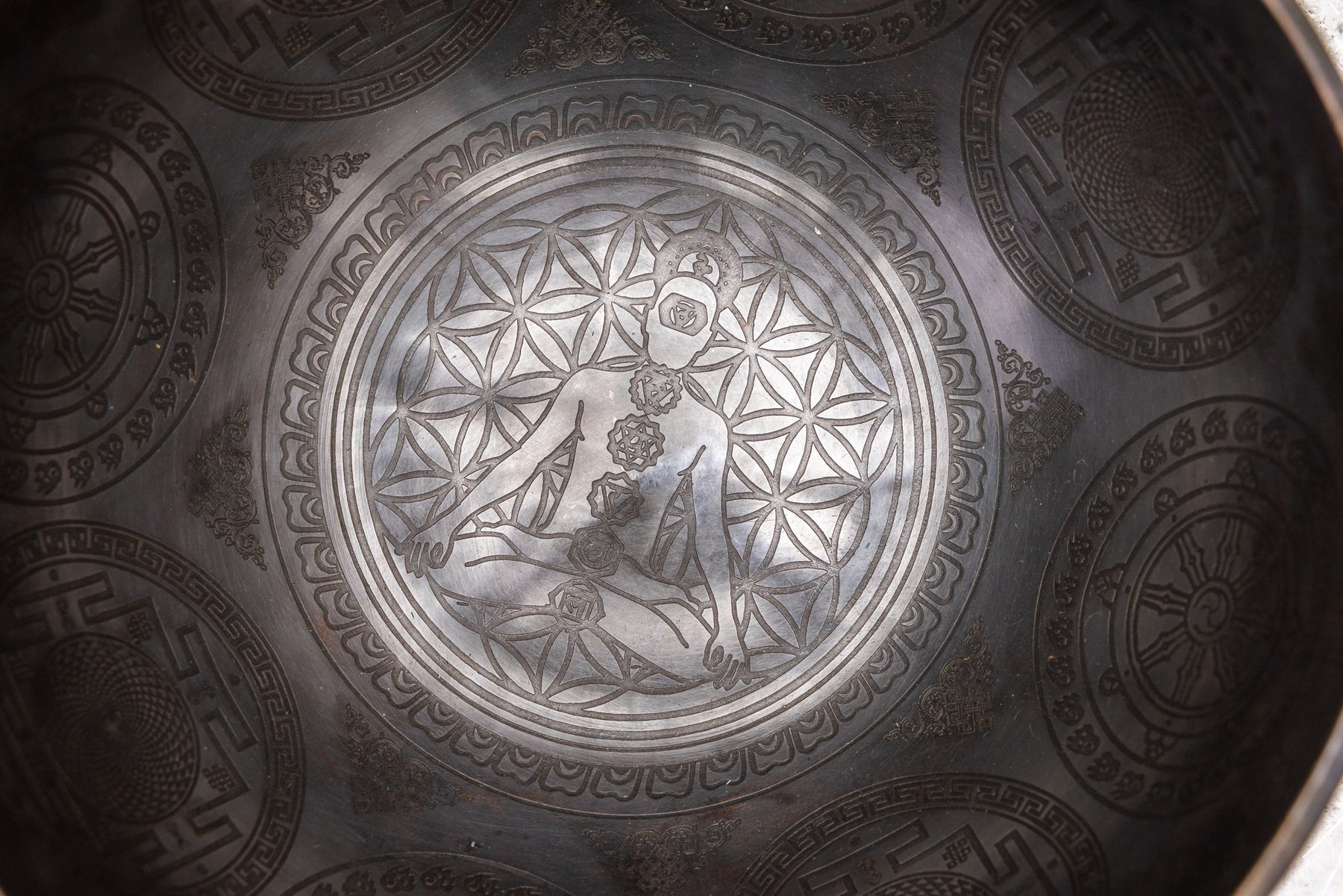 8" F# Tone 3rd Octave Bronze 0926