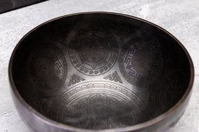 8" F# Tone 3rd Octave Bronze 0926