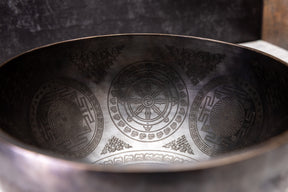 8" F# Tone 3rd Octave Bronze 0926