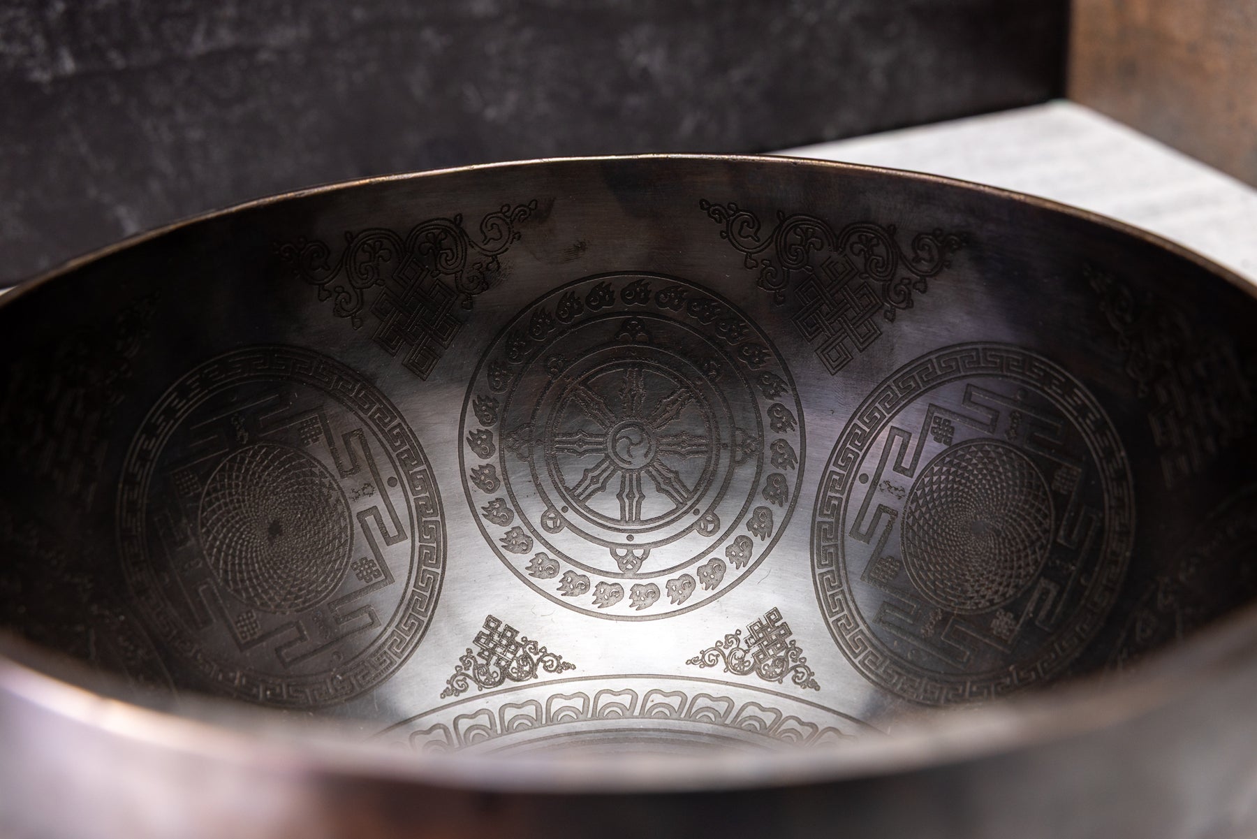 8" F# Tone 3rd Octave Bronze 0926