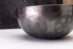 8" F# Tone 3rd Octave Bronze 0926