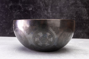 8" F# Tone 3rd Octave Bronze 0926