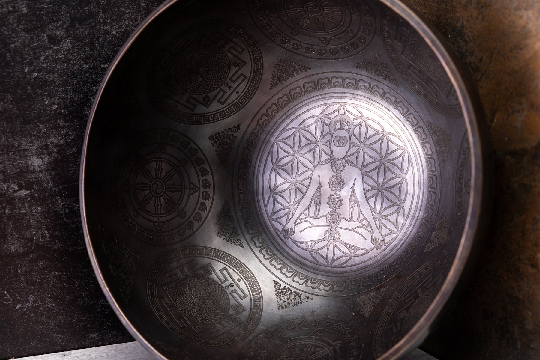 8" F# Tone 3rd Octave Bronze 0926