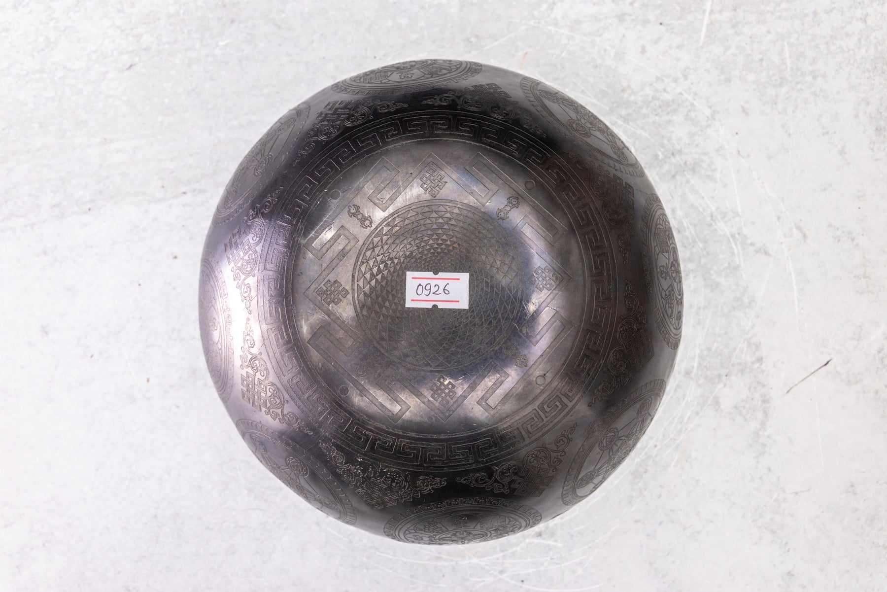 8" F# Tone 3rd Octave Bronze 0926