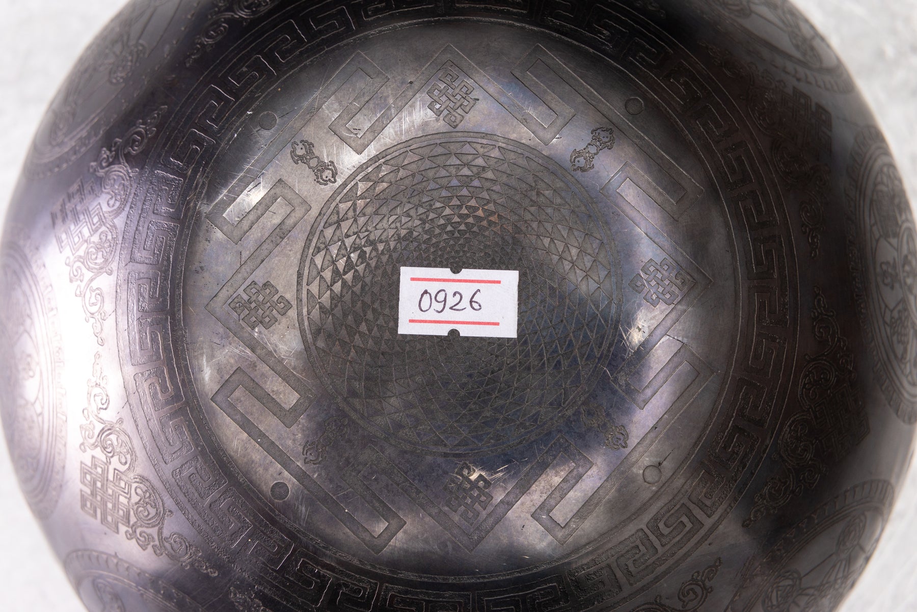 8" F# Tone 3rd Octave Bronze 0926