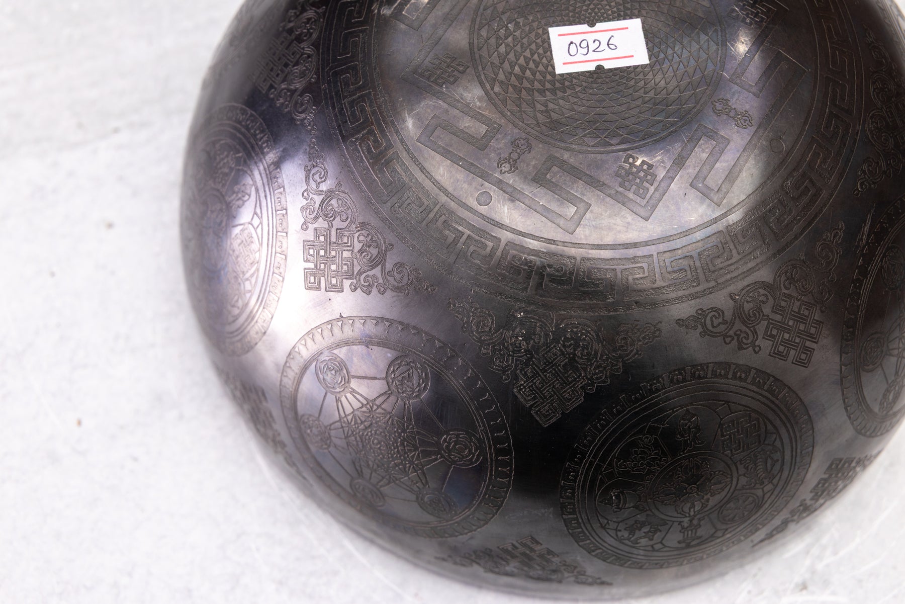 8" F# Tone 3rd Octave Bronze 0926