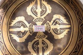 9' D Tone 3rd Octave Bronze 0940