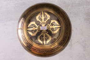 9' D Tone 3rd Octave Bronze 0940