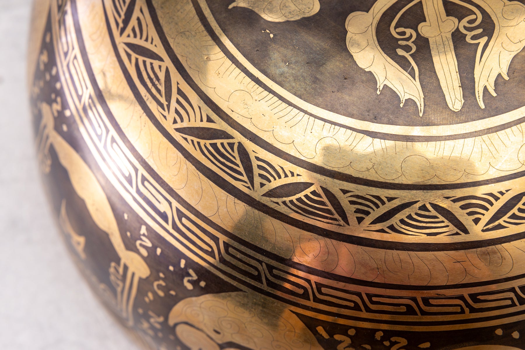 9' D Tone 3rd Octave Bronze 0940