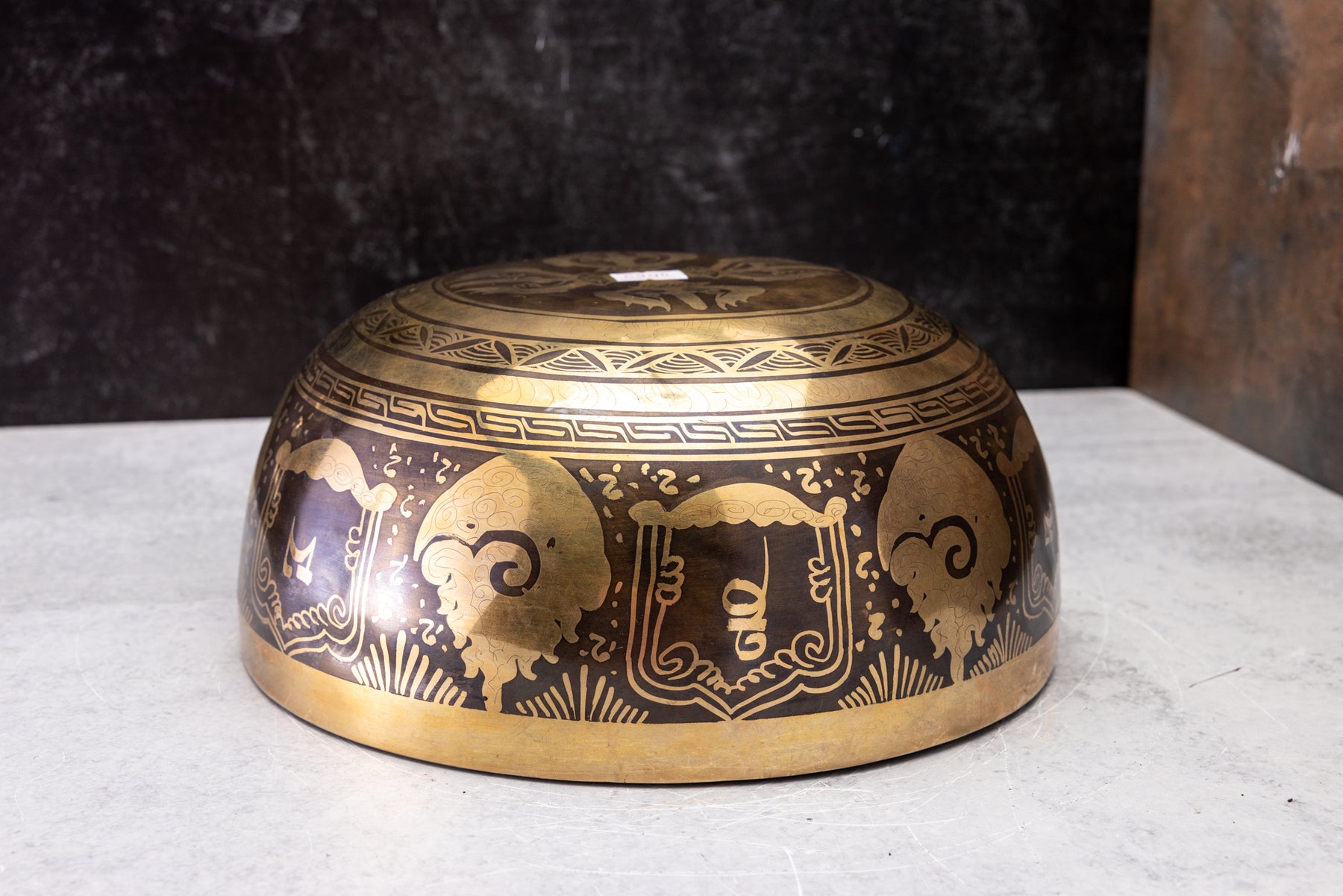 9' D Tone 3rd Octave Bronze 0940