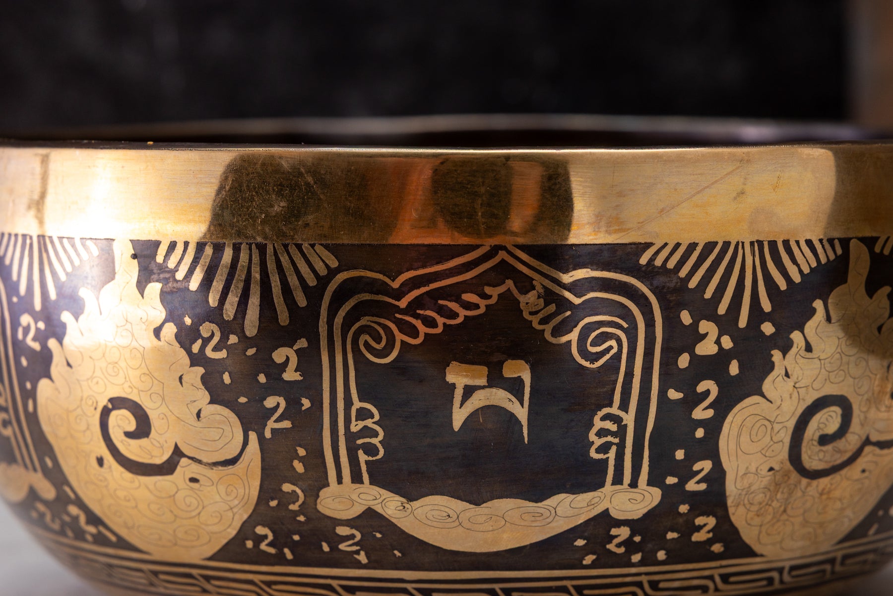 9' D Tone 3rd Octave Bronze 0940