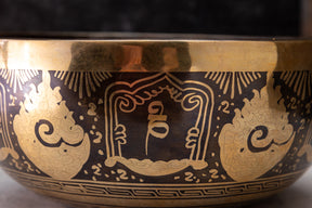 9' D Tone 3rd Octave Bronze 0940