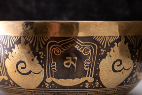 9' D Tone 3rd Octave Bronze 0940