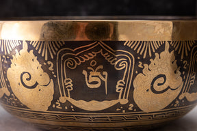 9' D Tone 3rd Octave Bronze 0940