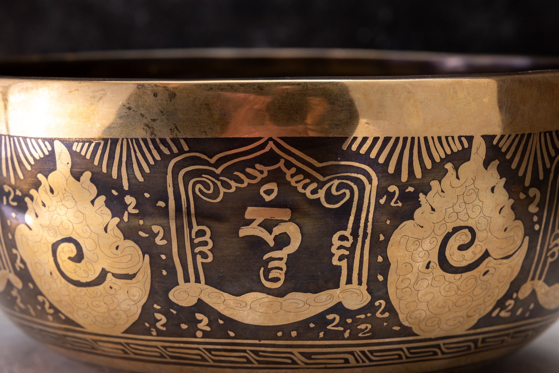 9' D Tone 3rd Octave Bronze 0940