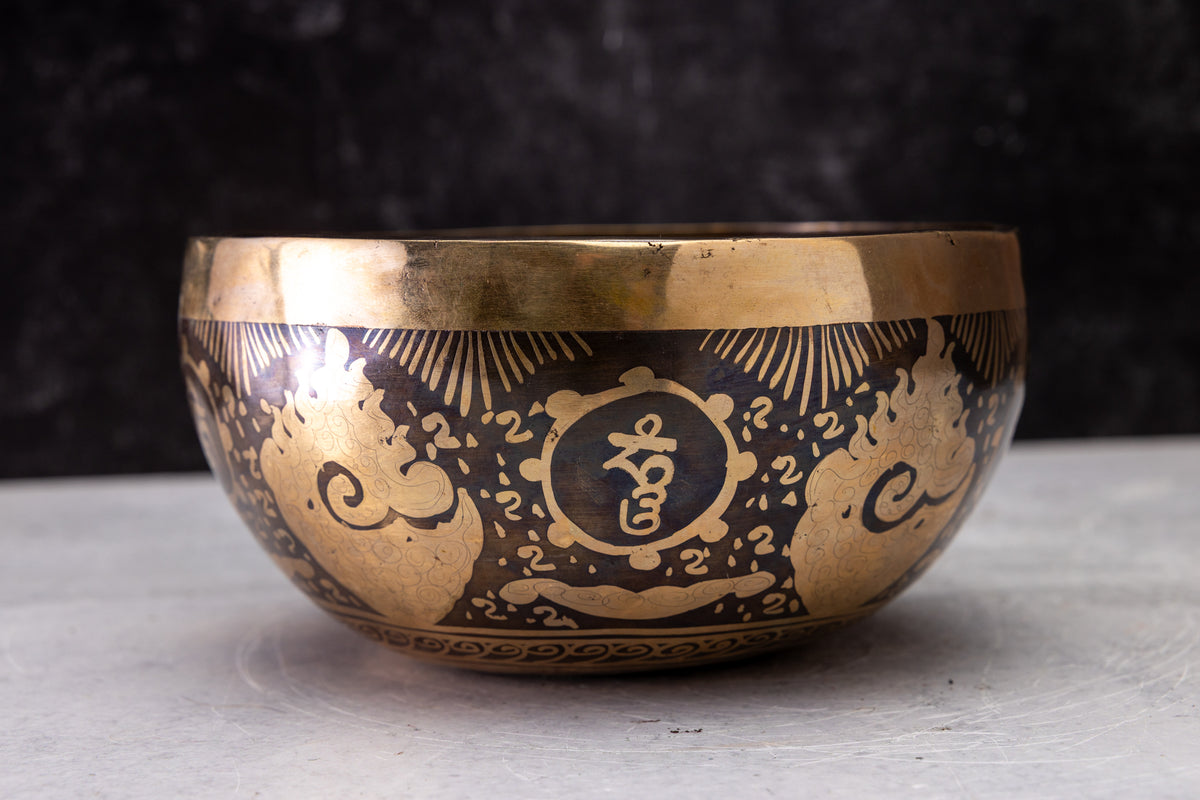 7' C# Tone 4th Octave Bronze 0949