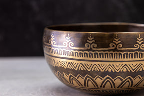 4.75' C Tone 5th Octave Bronze 0971