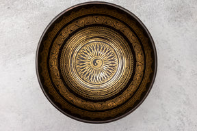 9.5" C# Tone 3rd Octave Bronze 0976