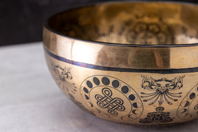 7.25' B Flat Tone 3rd Octave Bronze 0983