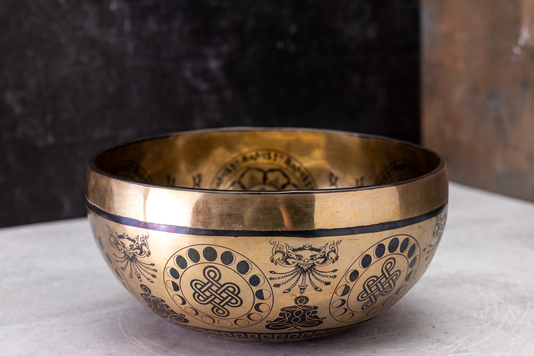 7.25' B Flat Tone 3rd Octave Bronze 0983