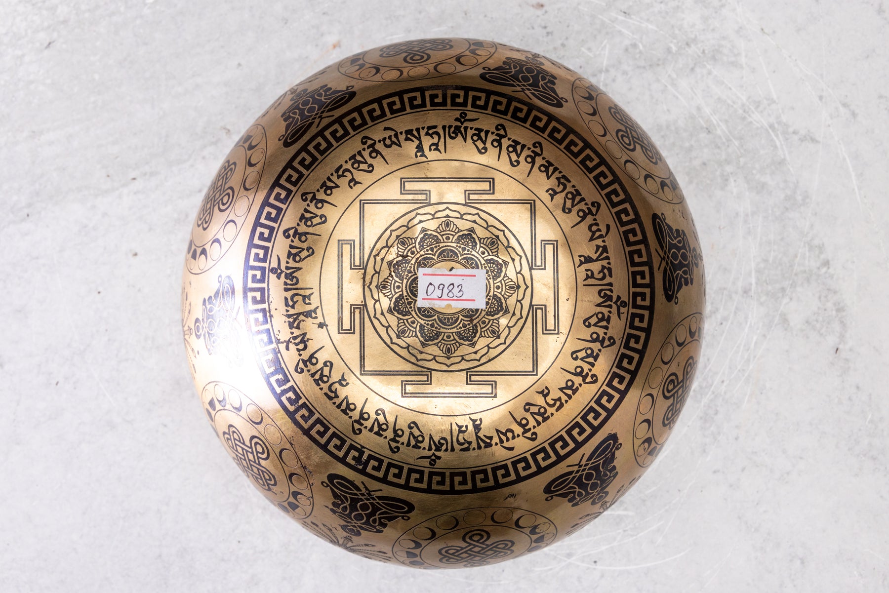 7.25' B Flat Tone 3rd Octave Bronze 0983