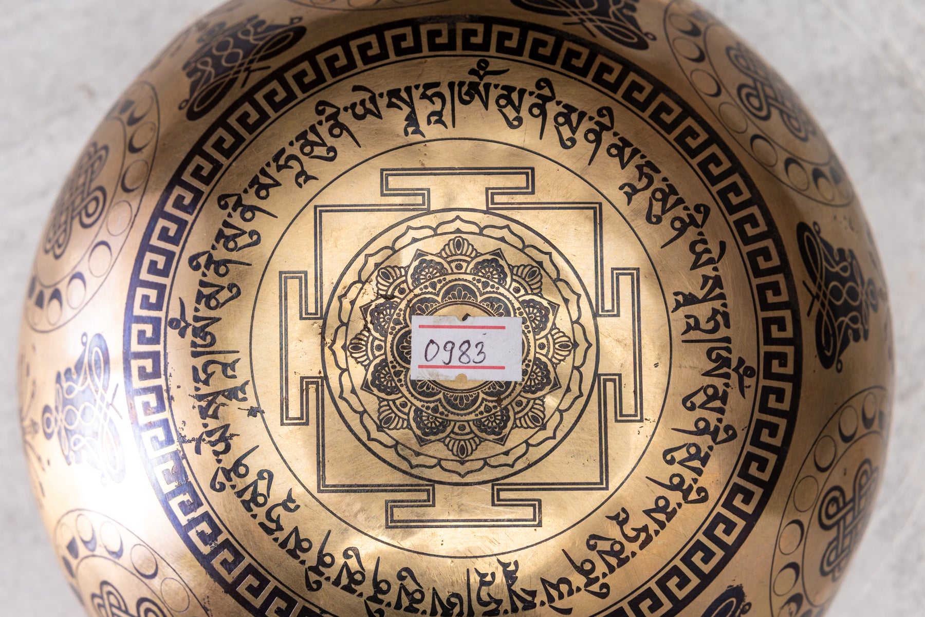 7.25' B Flat Tone 3rd Octave Bronze 0983