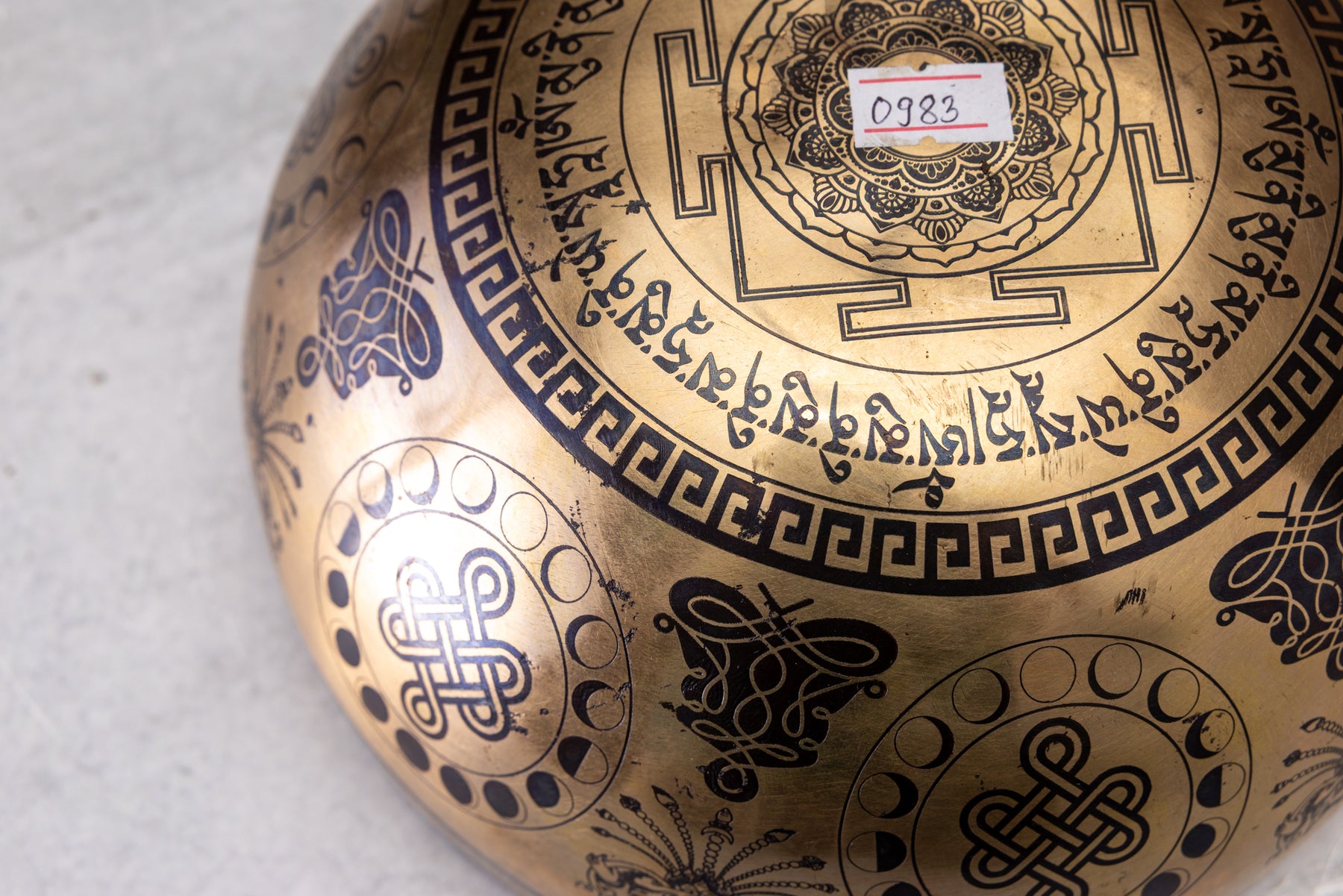 7.25' B Flat Tone 3rd Octave Bronze 0983