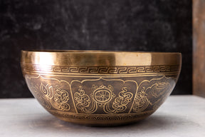 9.25' D Tone 3rd Octave Bronze 1014