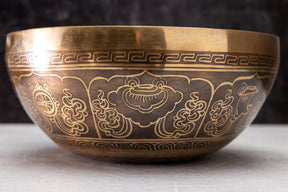 9.25' D Tone 3rd Octave Bronze 1014