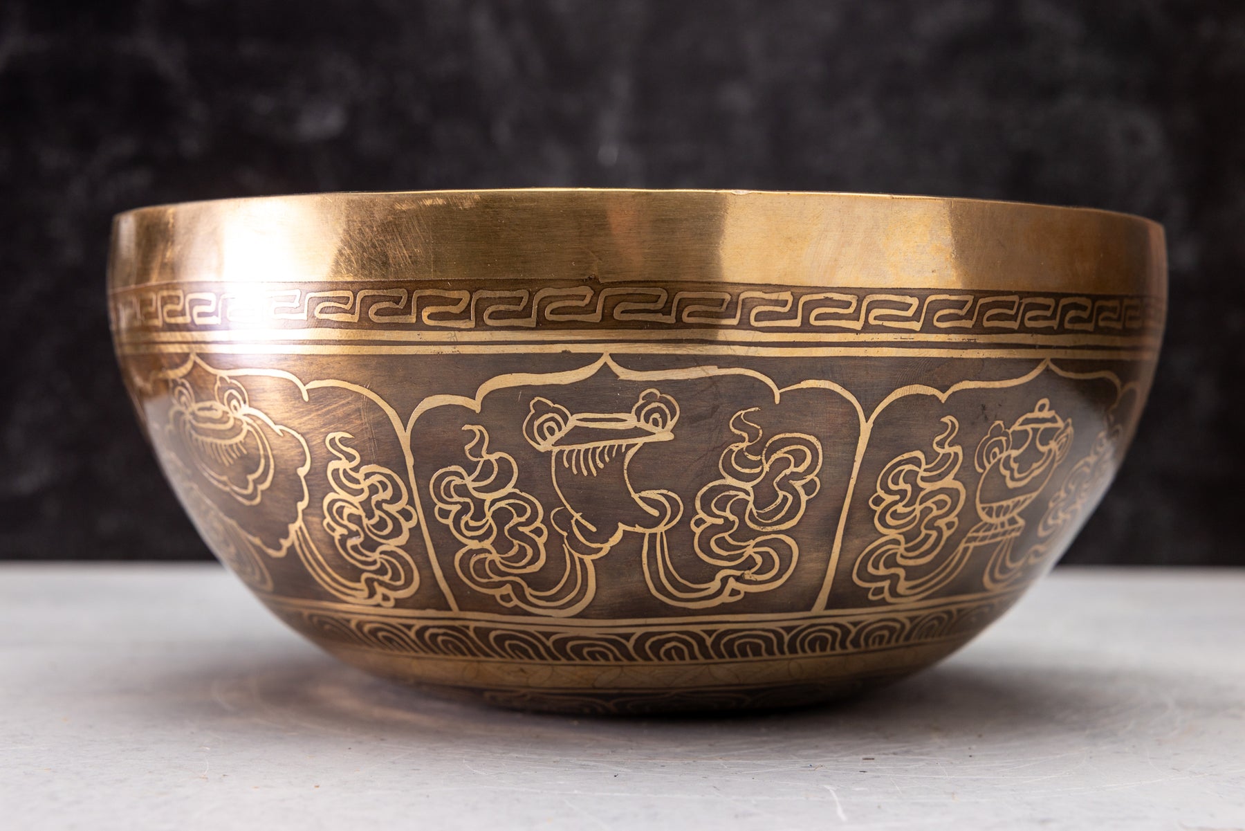 9.25' D Tone 3rd Octave Bronze 1014