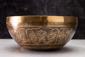 9.25' D Tone 3rd Octave Bronze 1014