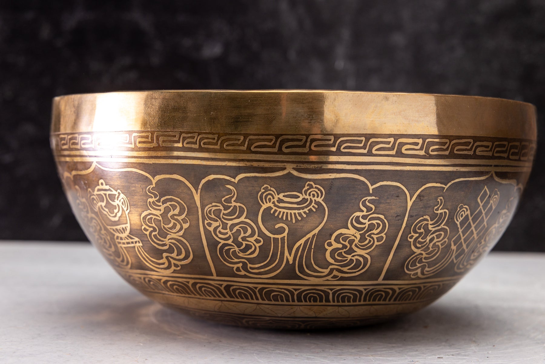 9.25' D Tone 3rd Octave Bronze 1014