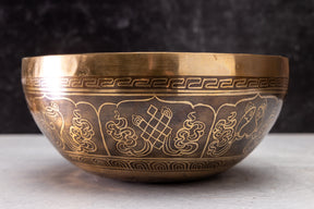 9.25' D Tone 3rd Octave Bronze 1014