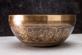 9.25' D Tone 3rd Octave Bronze 1014