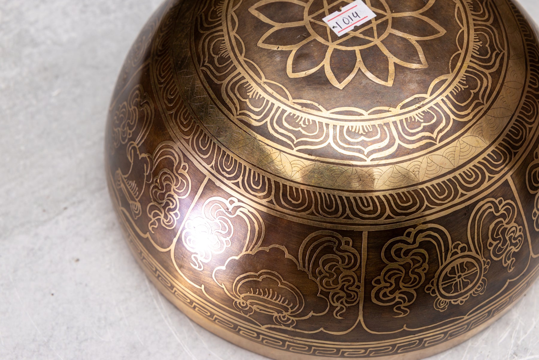 9.25' D Tone 3rd Octave Bronze 1014