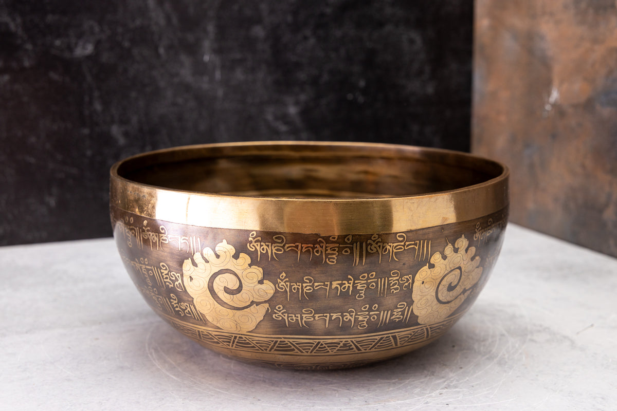 9' D Tone 3rd Octave Bronze 1015