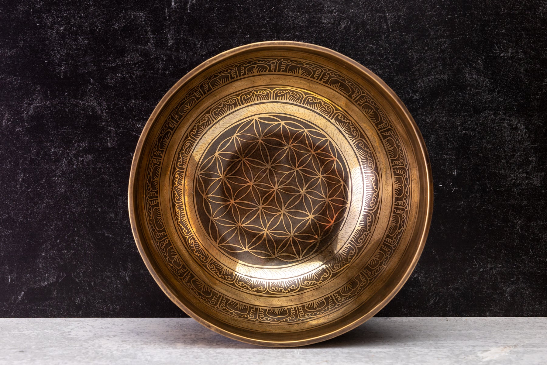 9' D Tone 3rd Octave Bronze 1015