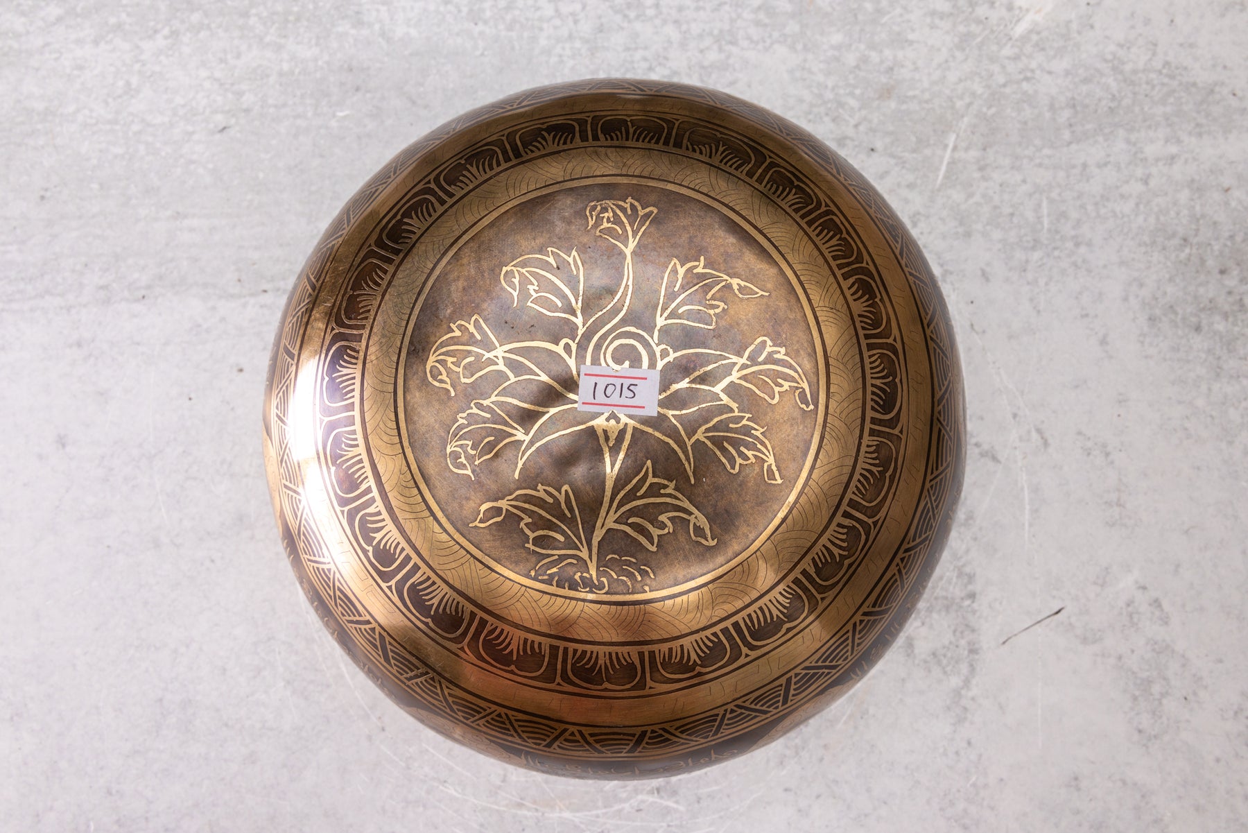 9' D Tone 3rd Octave Bronze 1015