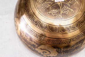 9' D Tone 3rd Octave Bronze 1015