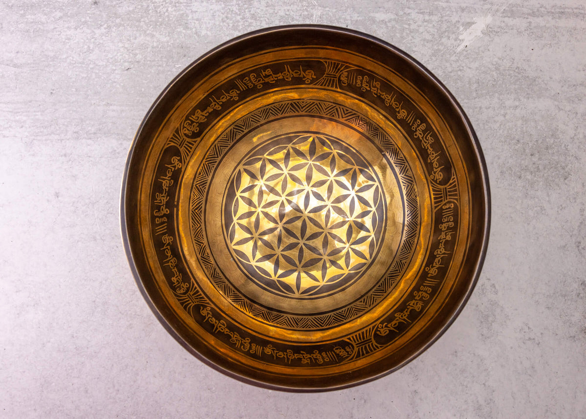 9.5' C Tone 3rd Octave Bronze 0936