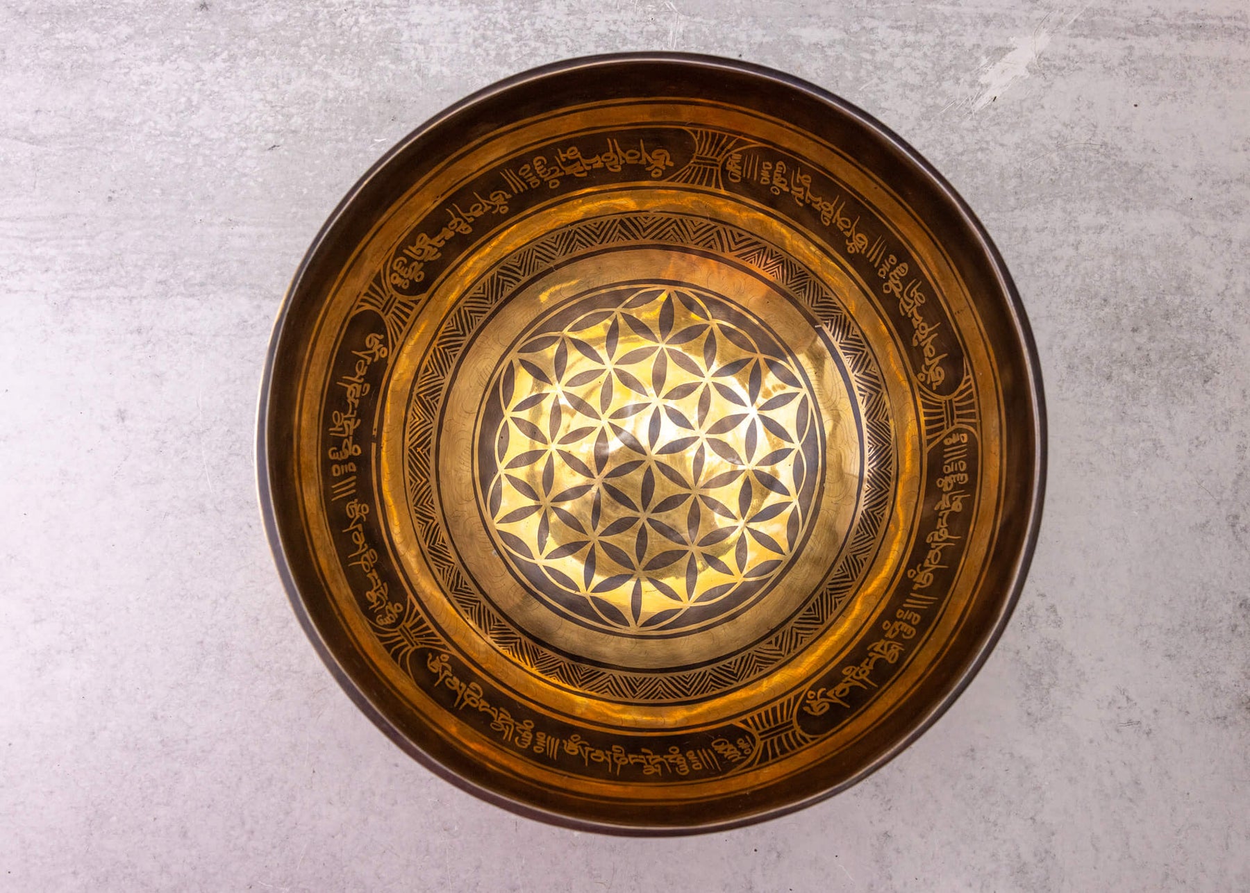 9.5' C Tone 3rd Octave Bronze 0936