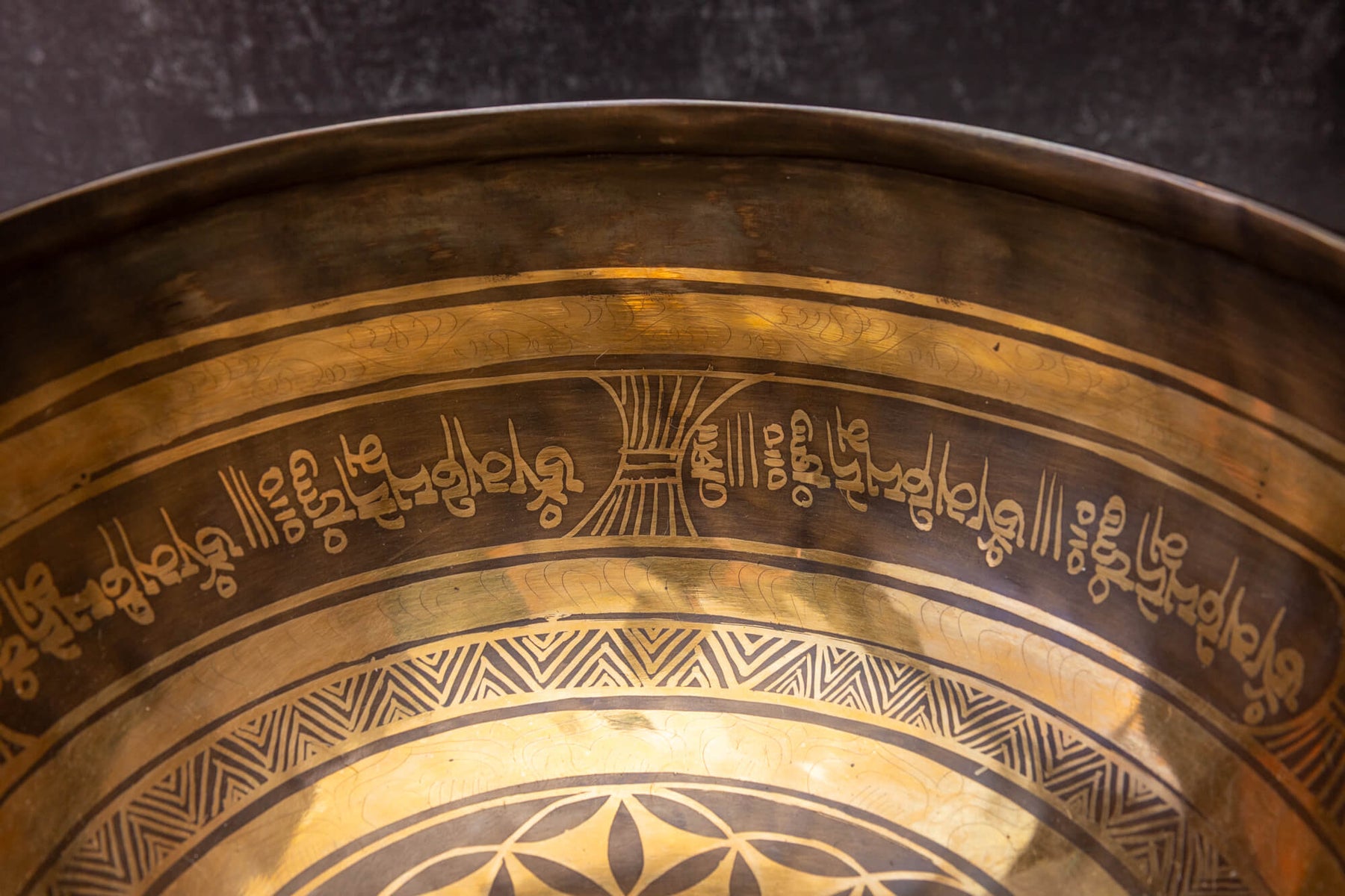 9.5' C Tone 3rd Octave Bronze 0936