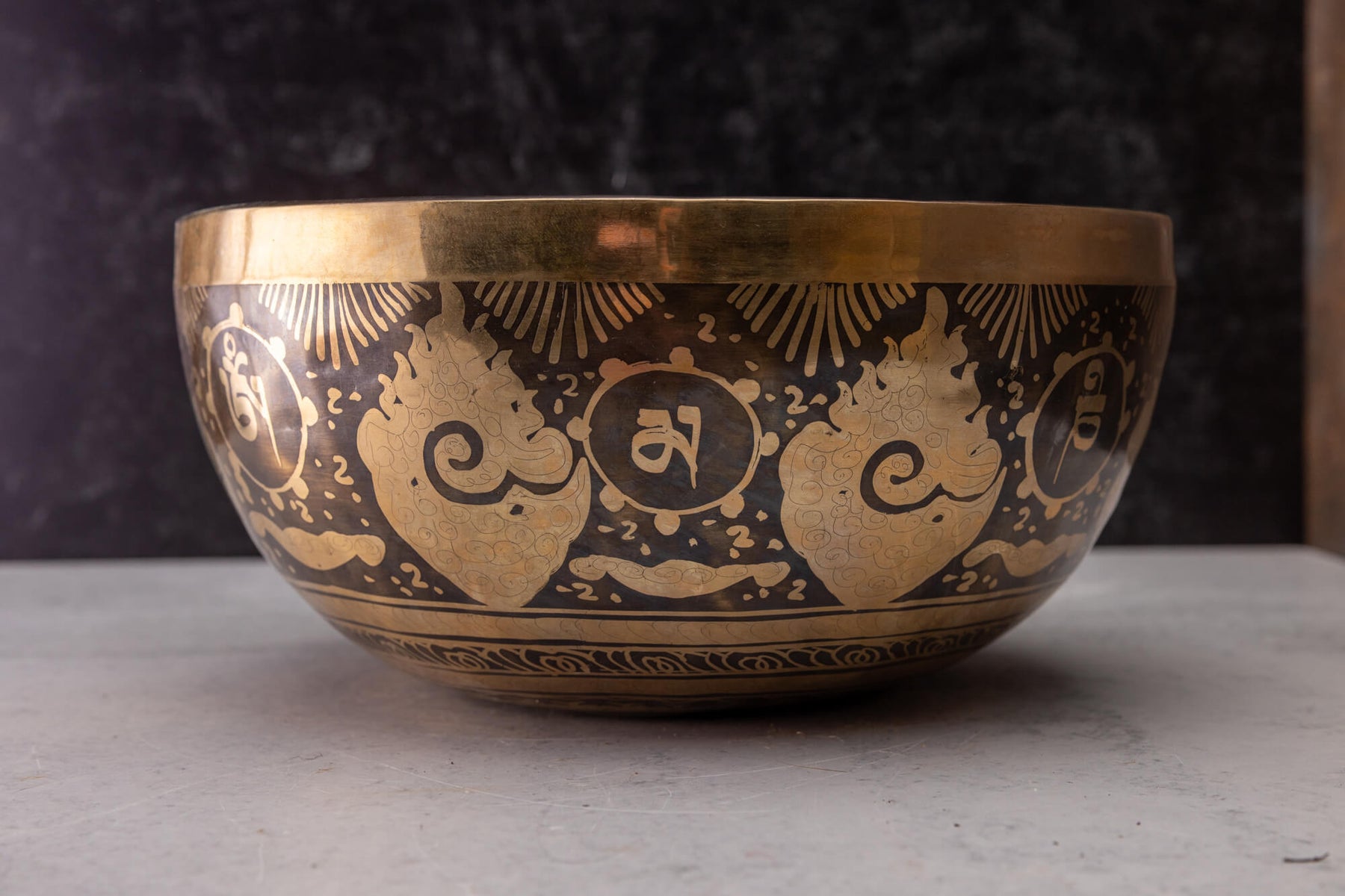 9.5' C Tone 3rd Octave Bronze 0936