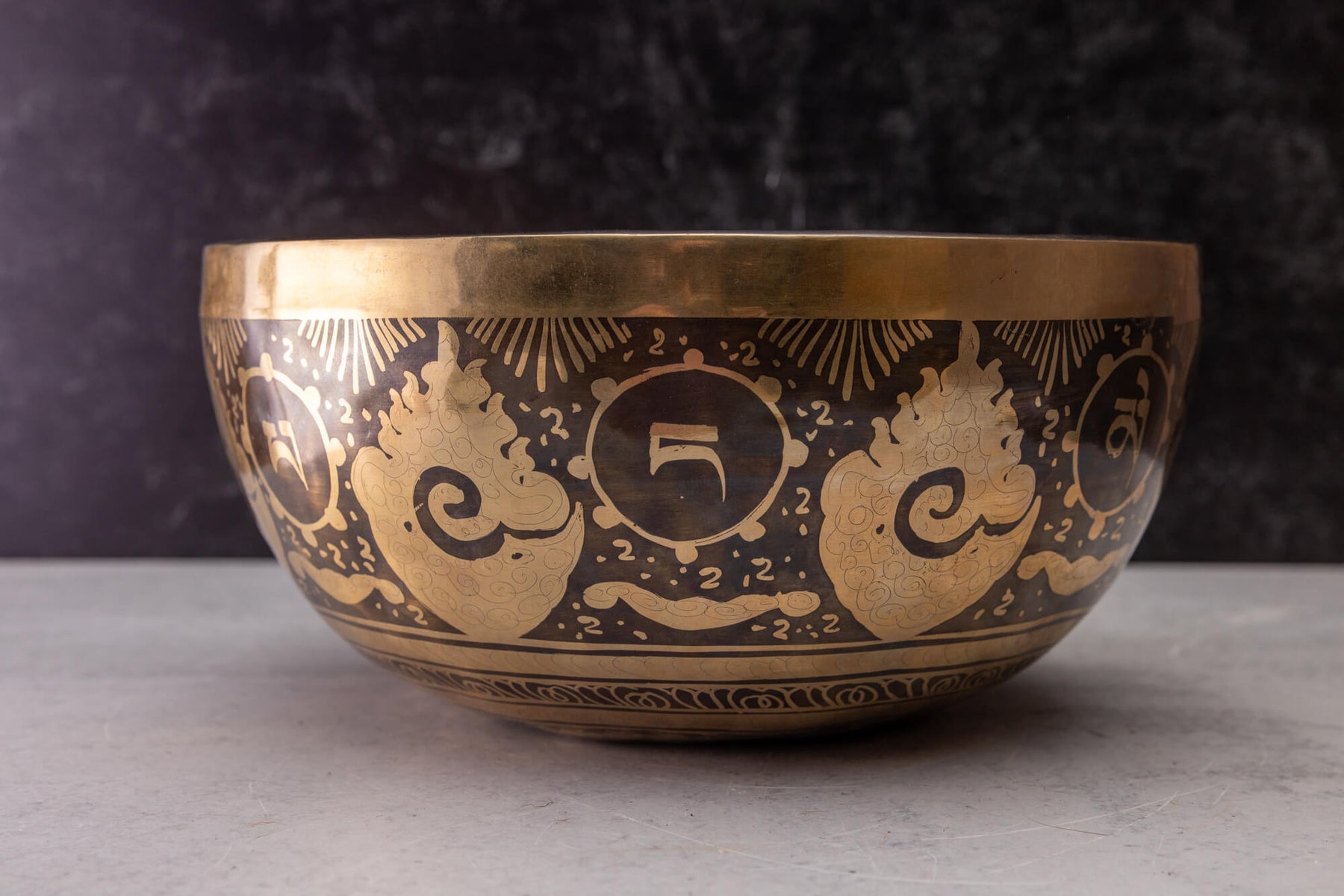 9.5' C Tone 3rd Octave Bronze 0936