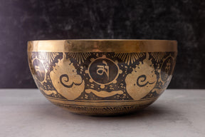 9.5' C Tone 3rd Octave Bronze 0936